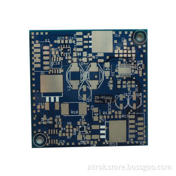 Multilayer PCB with 6 Layers and Immersion Gold Surface Finish